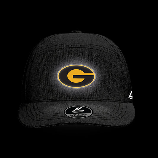 Grambling State University Black Collection 6-Panel Lit Lid