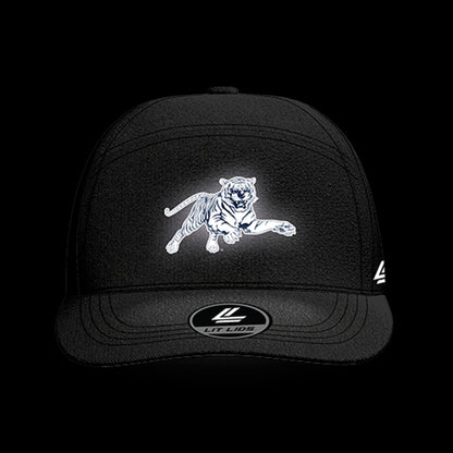 Jackson State University Black Collection 6-Panel Lit Lid