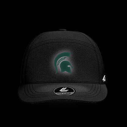 Michigan State University Black Collection 6-Panel Lit Lid