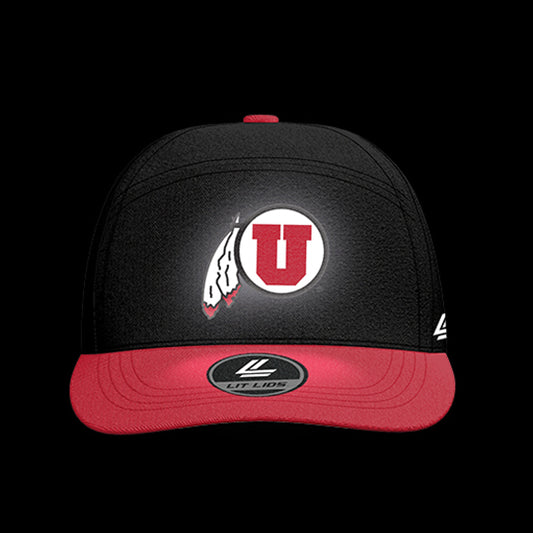 University of Utah Utes Varsity 6-Panel Lit Lid
