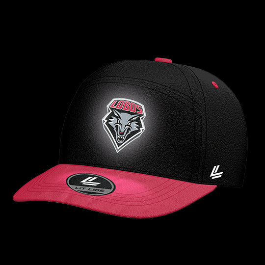 University of New Mexico Lobos Varsity 6-Panel Lit Lid