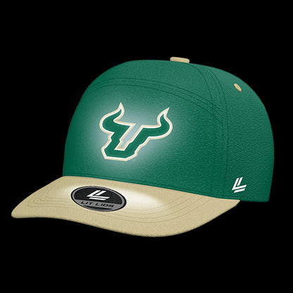 University of South Florida Bulls Varsity 6-Panel Lit Lid
