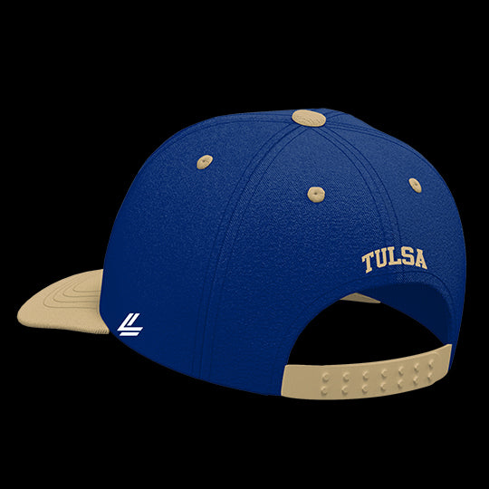 University of Tulsa Golden Hurricane Varsity 6-Panel Lit Lid