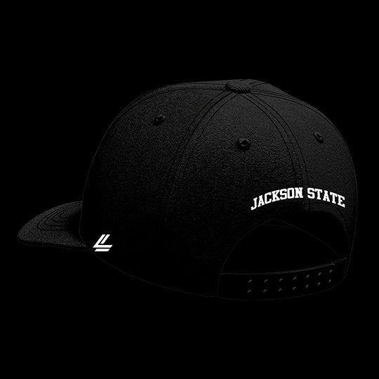 Jackson State University Black Collection 6-Panel Lit Lid