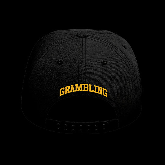 Grambling State University Black Collection 6-Panel Lit Lid