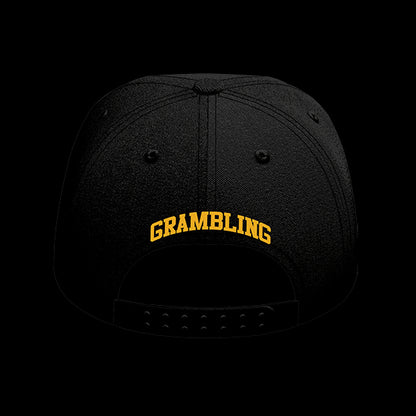 Grambling State University Black Collection 6-Panel Lit Lid