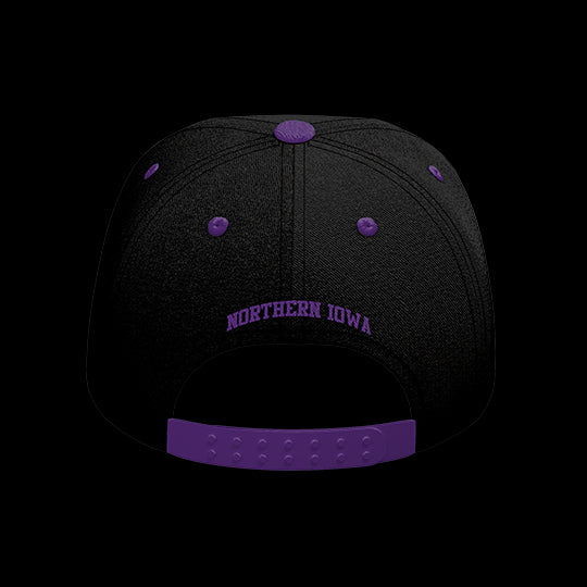 University of Northern Iowa Panthers Varsity 6-Panel Lit Lid