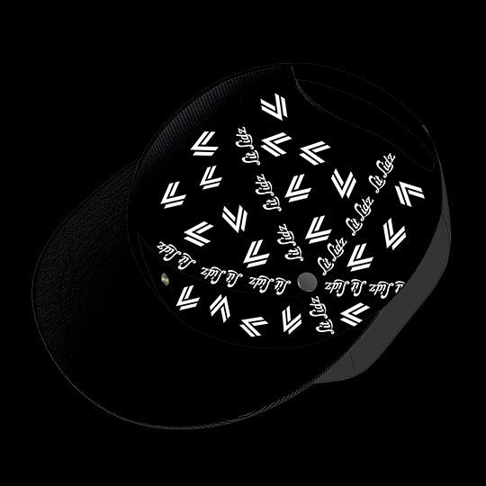 University of Tulsa Black Collection 6-Panel Lit Lid